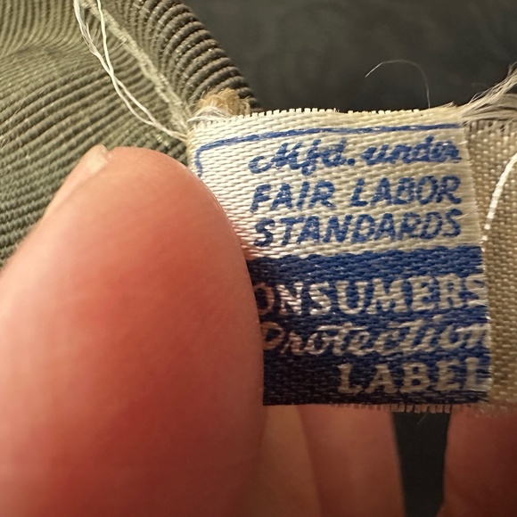 VINTAGE 1940s New York Creation Union Label Pheasant Feather Pillbox Hat - Picture 7 of 8